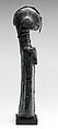 Figure: Female (Yariga Biiga), Wood, leather, string, Mossi peoples