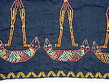 Panel, Cotton, glass beads, Paiwan people