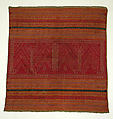 Ceremonial Textile (Tampan), Cotton, silk, Lampung