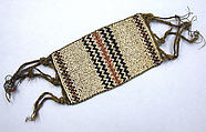 Arm or Leg Band, Shell beads, fiber, Solomon Islands