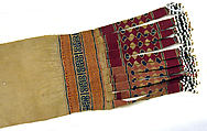 Ceremonial Costume Element, Cotton, glass beads, Timor