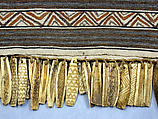 Baby Carrier, Cotton, paint, bone, Shipibo-Conibo