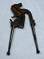 Betel Nut Cutter, Iron, silver (?), Javanese (?)