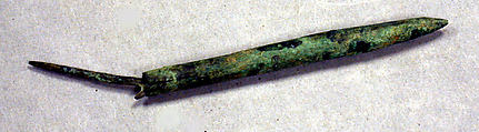 Miniature Shaft and Pin, Middle Niger artist, Copper alloy, Middle Niger civilization