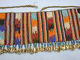 Cache-Sexe, Glass beads, cotton yarn, cowrie shells, metal (?), Kirdi, Fali group