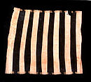 Wrapper, Barkcloth, raffia palm fiber, pigment, Mangbetu peoples