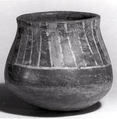 Painted jar with stripes, Ceramic, Nasca (?)