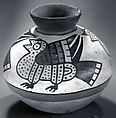 Collared jar with birds, Ceramic, Nasca