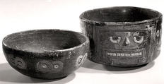 Bowl, Ceramic, post-fired paint, Paracas
