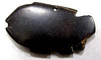 Stone Fish Pendant, Stone, Peru; north coast (?)