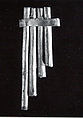 Miniature Panpipe, Silver, Chancay