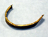 Hammered Gold Half Band, Gold (hammered), Peruvian