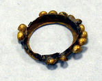 Hammered Gold Band with Bells, Gold (hammered), Peru; north coast (?)