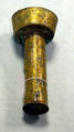 Hammered Silver Rattle Beaker, Silver (hammered), gilt, Peru; north coast (?)