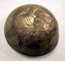 Hammered Copper Half Dome, Copper (hammered), gilt, Peru; north coast (?)