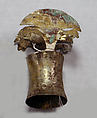 Hammered Silver Miniature Crown, Silver (hammered), gilt, Peru; north or central coast (?)