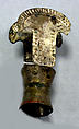 Hammered Silver Miniature Crown, Silver (hammered), gilt, Peru; north or central coast (?)
