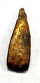 Hammered Silver Petal Ornament, Silver (hammered), gilt, Peru; north coast (?)