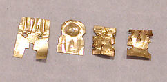 Gold Sheet Fragment, Gold (hammered), Peruvian