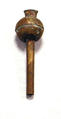 Hammered Silver Miniature Scepter, Copper (?) (hammered), gilt, Peru; north coast (?)