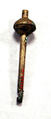 Hammered Silver Miniature Scepter, Silver (hammered), gilt, Peru; north coast (?)