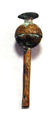 Hammered Silver Miniature Scepter, Copper (?) (hammered), gilt, Peru; north coast (?)
