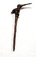 Bronze Lime Spoon, Bronze (cast) (?), Peru; north coast (?)