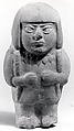 Standing Ceramic Figure, Ceramic, Moche