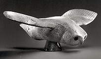 Whalebone Owl, Whalebone, ivory, Inuit