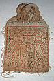 False Face for Funerary Bundle, Cotton, paint, Paracas