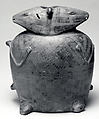Figure Vessel, Ceramic
Contains ancient peanuts (no shell), Quimbaya