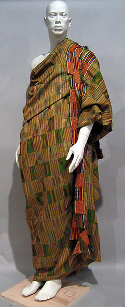Man's kente (prestige cloth) by Asante-Akan artist, The Metropolitan Museum of Art