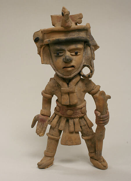 Ceramic Standing Warrior Figure