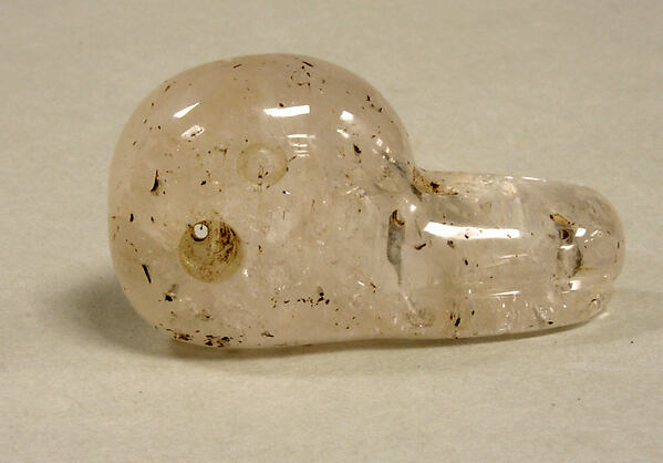 Rock Crystal Duck Pendant by an unrecorded maker, The Metropolitan Museum of Art