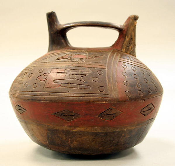 Bridge and Spout Bottle by an unrecorded maker, The Metropolitan Museum of Art