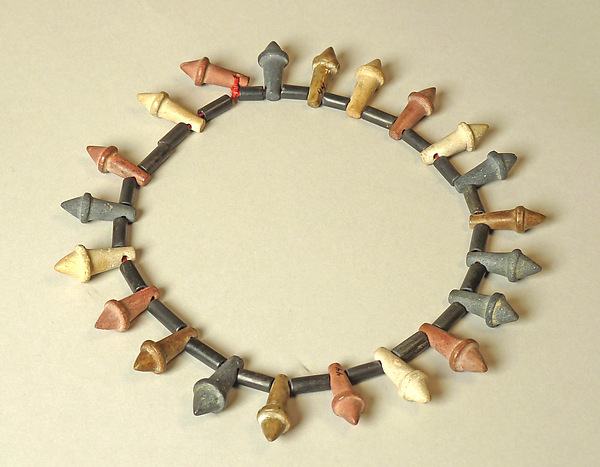 Stone Necklace with Mace Heads by an unrecorded maker, The Metropolitan Museum of Art