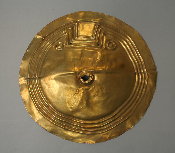 Embossed disk