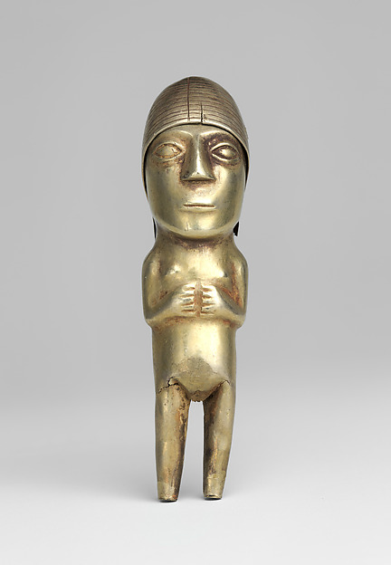 Inca artist(s), Miniature female effigy