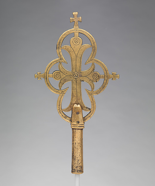 Northern Highlands artist, Mäsqälä qǝddase (liturgical cross)