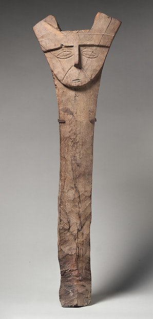 Burial post