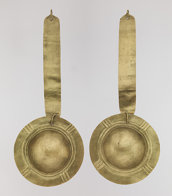 Pair of Ear Pendants by an unrecorded maker, The Metropolitan Museum of Art