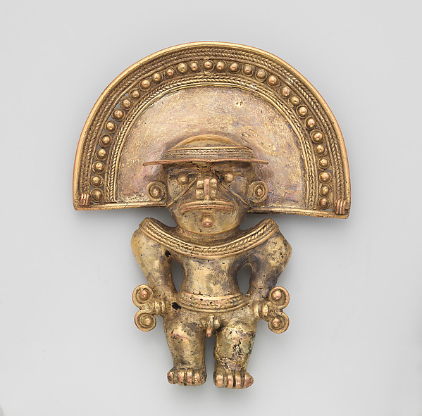 Figure Pendant, 10th–16th century