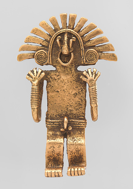 Figure Pendant, 5th–10th century
