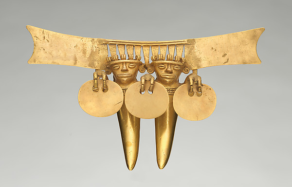 Double Figure Pendant, 11th–16th century