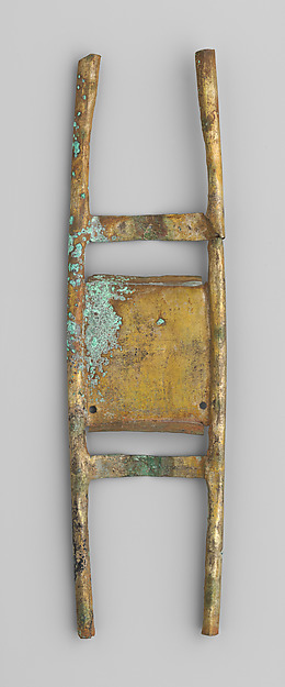 Miniature litter, Chimú or Chancay artist, 1100–1470 CE