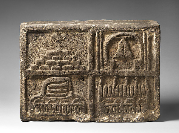 Relief Block with Coat of Arms of Cholula by an unrecorded maker, The Metropolitan Museum of Art
