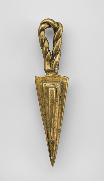 Amulet gold weight by Akan artist, The Metropolitan Museum of Art