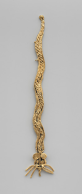 Serpent (tunjo) by an unrecorded maker, The Metropolitan Museum of Art