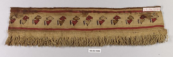 Tapestry Fragment with Fringe