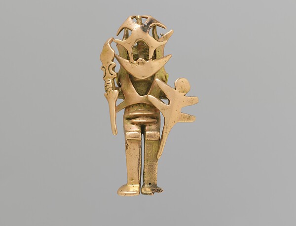 Masked Figure Pendant